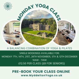 Social Media graphic for Myddelton Yoga