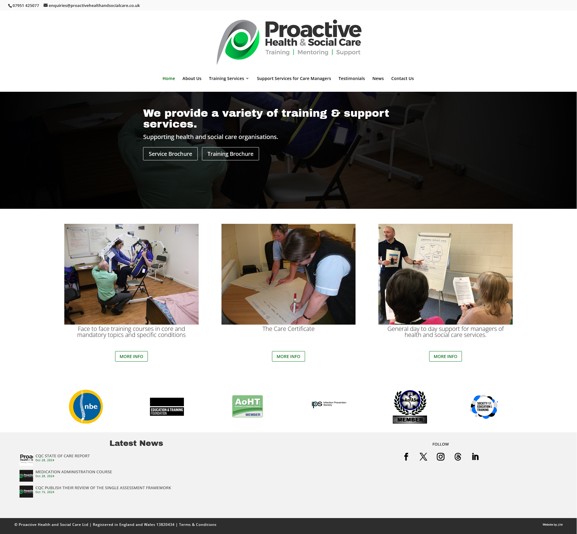 Home page